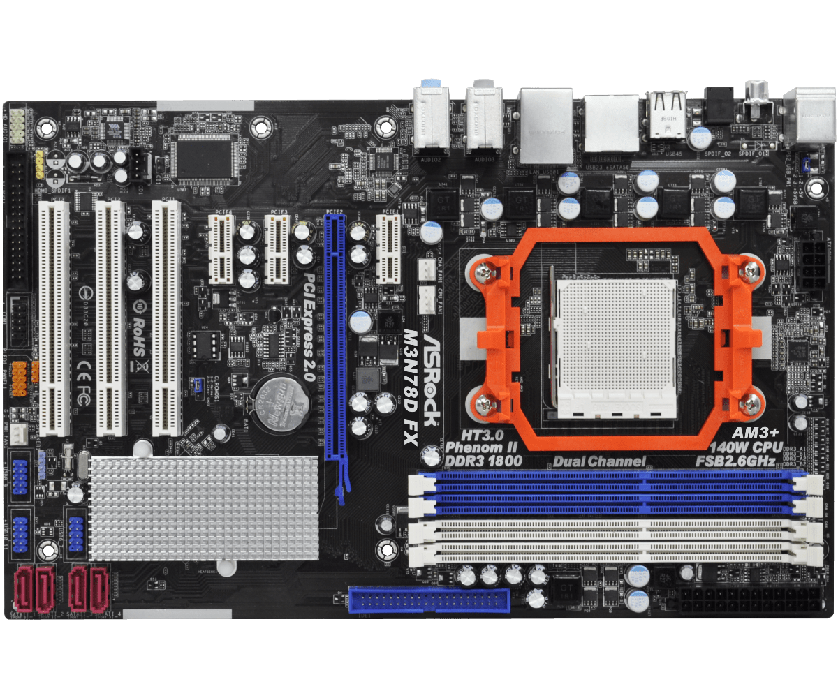 Asrock m3n78d не стартует